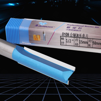 ซื้อ ดอกเราเตอร์แบบตรงขลุ่ยคู่มัลติฟังก์ชั่นป้องกันการสึกกร่อน online manufacture