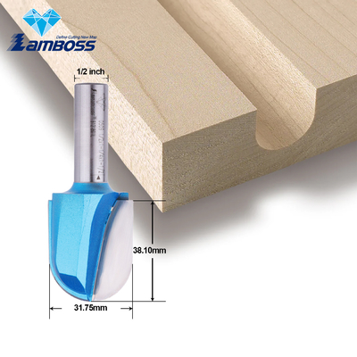 ซื้อ Lamboss รอบจมูก Bit 6/8/12.7 มิลลิเมตร ไม้ลึก รอบการแกะสลัก Bites รอบการตัด Milling online manufacture