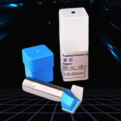 120/150 Degree Molding Router Bits V Type ทนต่อการกัดกร่อน