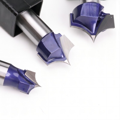 Lamboss Point Cutting Over Groove Router Bit สําหรับไม้ CNC บิตแกะไม้