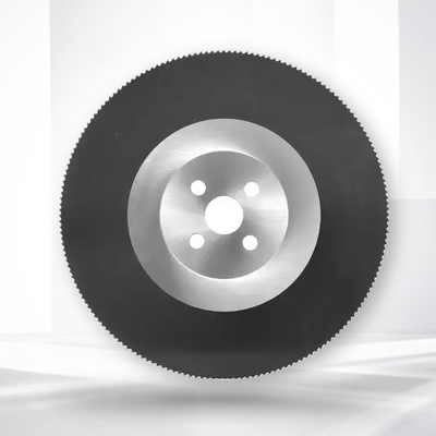 400 มิลลิเมตร ดํา Saw Blade เหล็ก HSS วงกลม Saw Blade สําหรับท่อท่อ