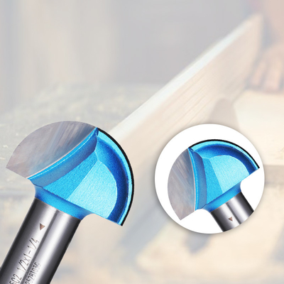 1/2 'กว้างการพิมพ์ Router บิตสําหรับไม้ panel ประตู Cove Bit ด้วยการวาง