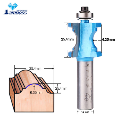 Lamboss Bull Nose Router บิต งานไม้ Router บิต การปรับแต่ง เครื่องตัดบด
