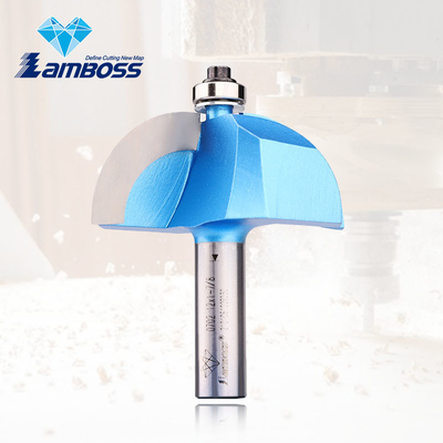 Lamboss Cove Box Bit With Bearing For Wood Cove Router Bit 1/2*2 การฉลากบิตของรูเตอร์