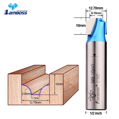 แลมบอส Flat Bottom Milling Cutter ไม้ Router บิต การแกะสลัก Cutter บีทสําหรับไม้