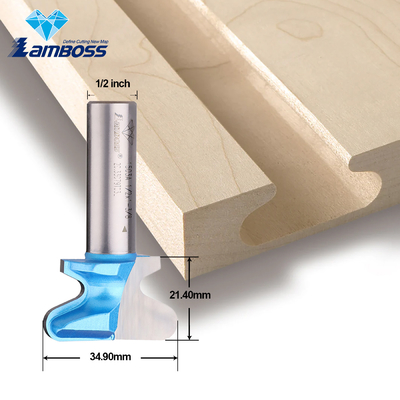 Lamboss End Mill Router Bit For Wood Dovetail Router Bit แผ่นขีดมือสอง