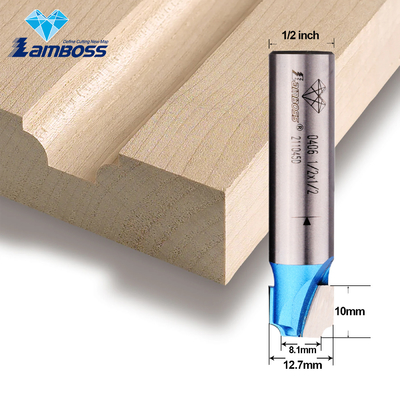 แลมบอส ล้างล่าง Router Bit ลดล่าง Flat Milling Cutter Wood Carving Router บิต