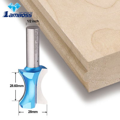 Lamboss Corner Rounding Router Bit ขอบคอนเวกซ์ Router Bit 1/2 