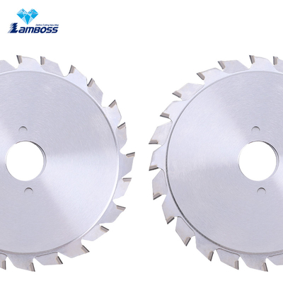 แลมบอส PCD Double Scoring Saw Blade วงกลม Saw Blade ฟันเรียบ ใบเพชร